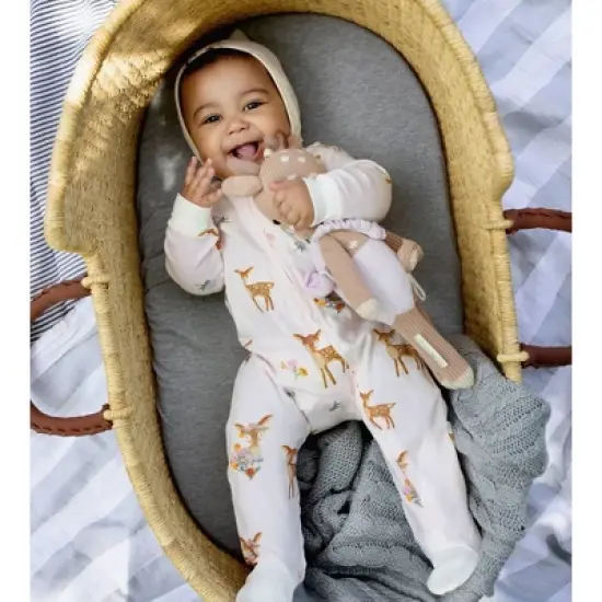 Burt's Bees Baby&reg; Sweet Doe Sleep N' Play - Light Pink image {2}