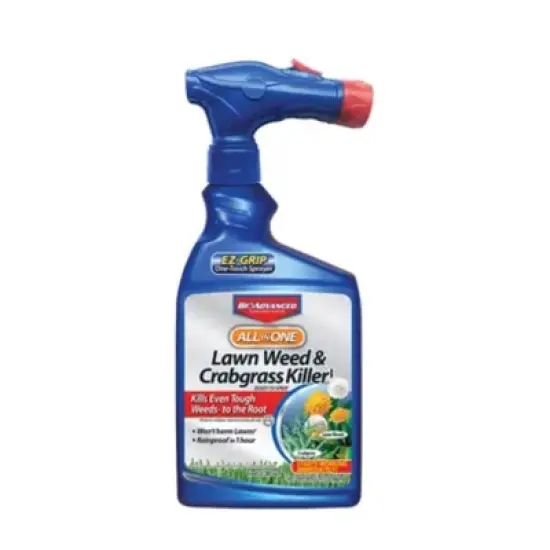 BioAdvanced Weed and Crabgrass Killer RTS Hose-End Concentrate 32 oz image {1}