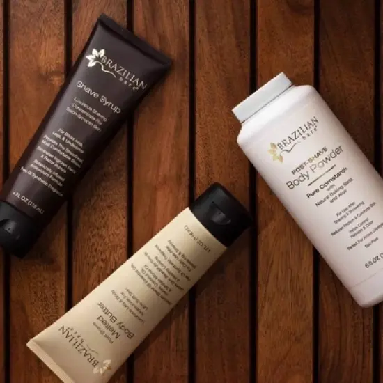 Brazilian Bare Women's Post Shave Body Powder - Citrus/Aloe Scent - 6 oz image {3}