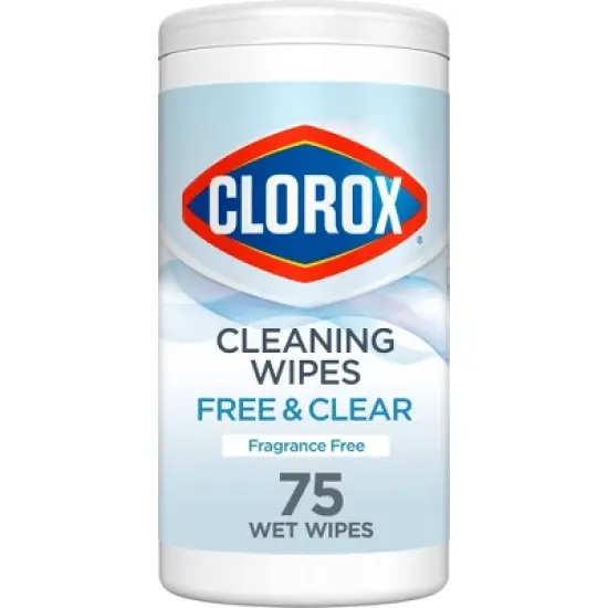 Clorox Free & Clear Wipes - 75ct image {15}