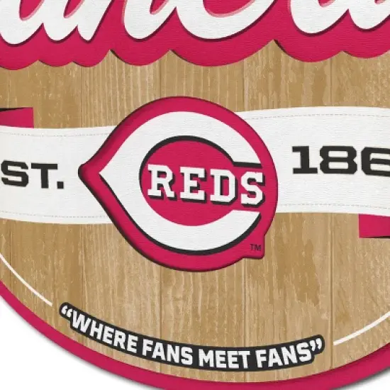 MLB Cincinnati Reds Fan Cave Sign image {3}