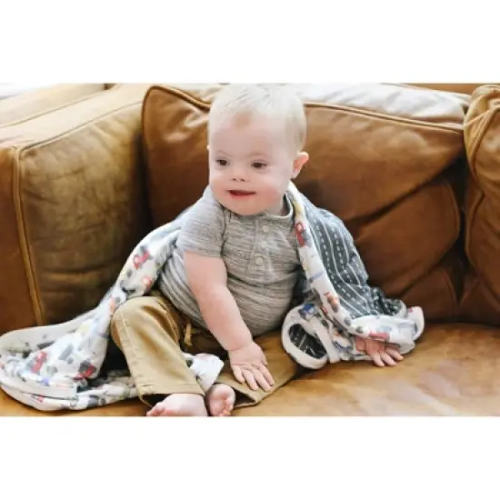 Copper Pearl 3-Layer Baby Quilt - Diesel image {3}