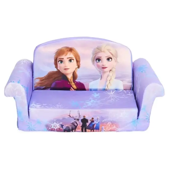 Marshmallow Furniture Disney's 2 in 1 Flip Open Compressed Foam Sofa and Sleeper Bed with Washable Cover image {8}