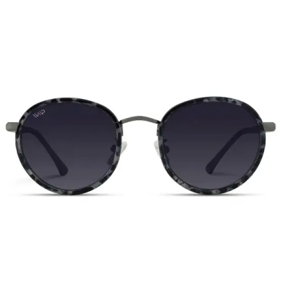 WMP Eyewear Round Metal Frame Sunglasses for Women image {4}