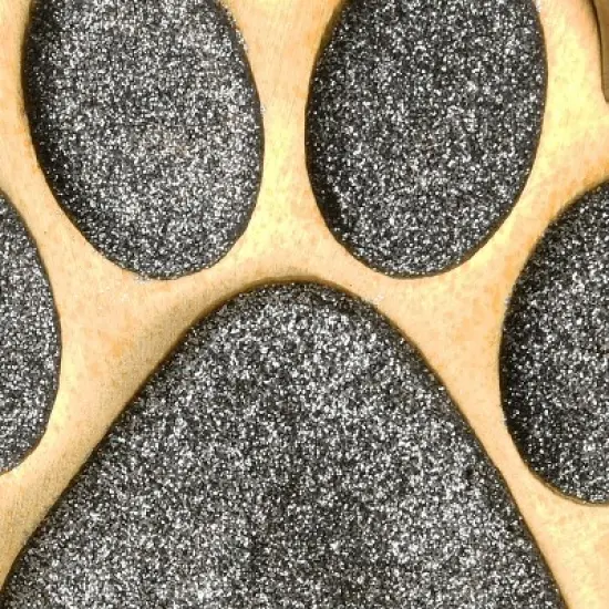 4pc 5" Silver Sparkle "NOEL" Stocking Holders - National Tree Company image {2}