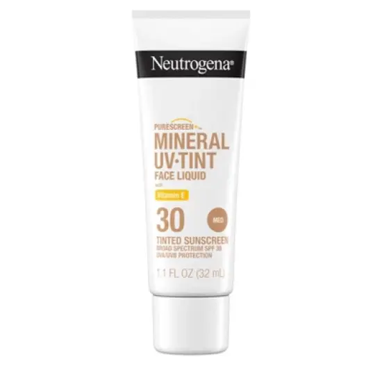 Neutrogena Mineral UV Tint Face Liquid Sunscreen - SPF 30 - 1.1oz image {2}