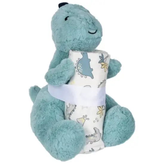 Trend Lab Plush & Swaddle Gift Set - 2pc image {1}