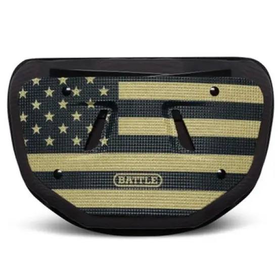 Battle Sports  Youth Backplate "American Flag" Diamond image {3}