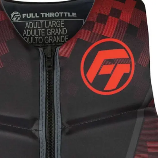 Full Throttle Men's Hinged Rapid-Dry Flex-Back Vest image {2}