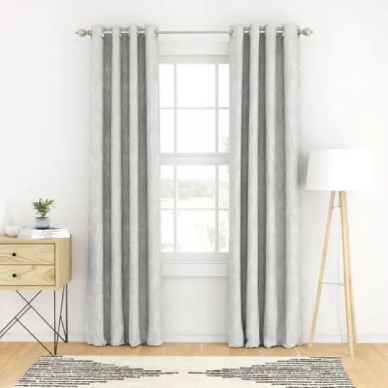 2 Panel Thermal-Insulated 100% Total Blackout Grommet Window Curtains - Becky Cameron (Set of 2) image {7}