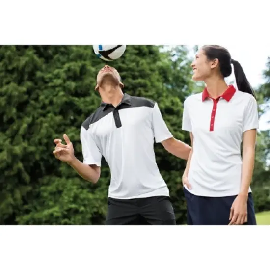 Clique Men's Parma Colorblock Polo Shirt image {1}