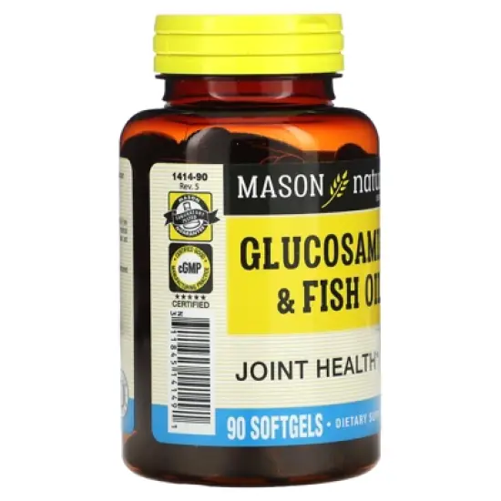 Mason Natural Glucosamine & Fish Oil, 90 Softgels image {3}