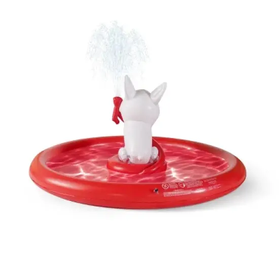 MINNIDIP Target Fountain Bullseye: PVC Outdoor Play Sprinkler for Kids image {3}