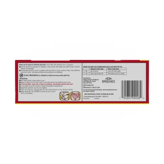 ThermaCare Lower Back/Hip Heatwrap - 3ct image {2}