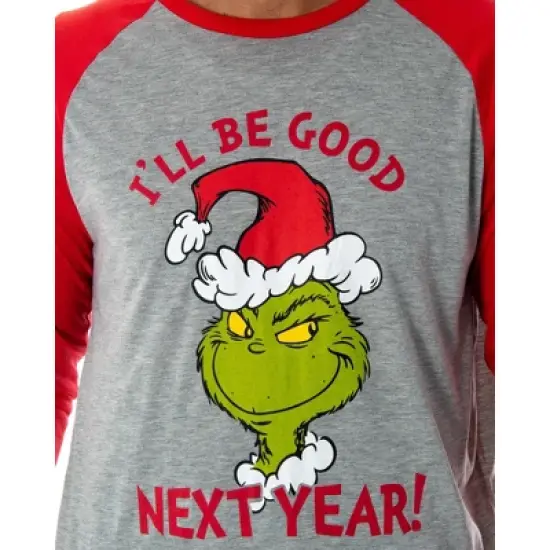 Dr. Seuss The Grinch Who Stole Christmas Matching Family Pajama Sets image {1}