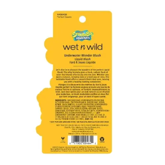 wet n wild SpongeBob Underwater Wonder Liquid Blush - 1 fl oz image {8}