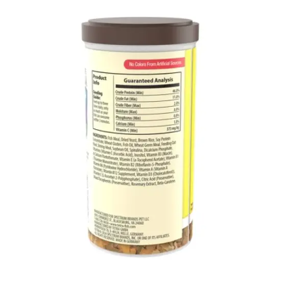 Tetra Tropical Large Flakes Nutritionally Balanced Fish Flavor Dry Fish Food - 5.65oz image {3}