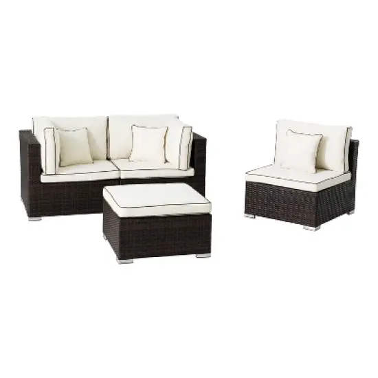 Saint Birch Austin Farmhouse Sliding Door TV Stand image {3}