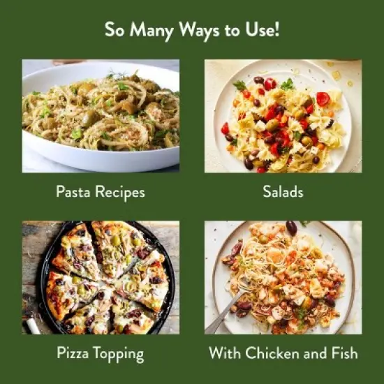 DeLallo Pitted Olives Jubilee, 32 oz Jar, (3 Pack) image {4}