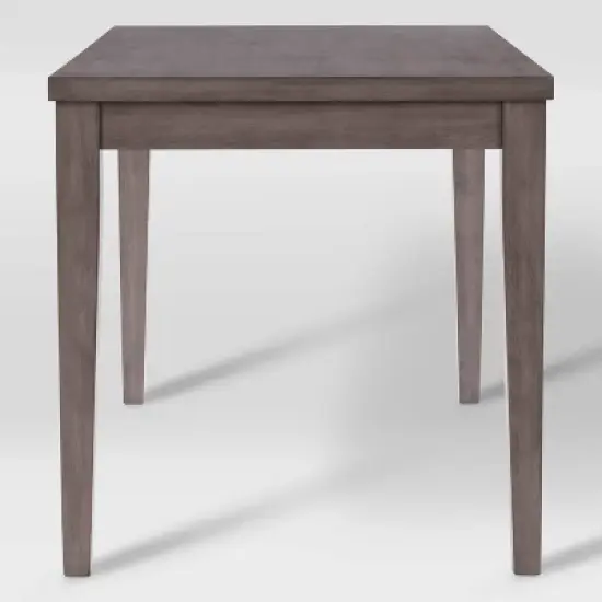 New York Counter Height Wood Dining Table Washed Gray - CorLiving image {2}