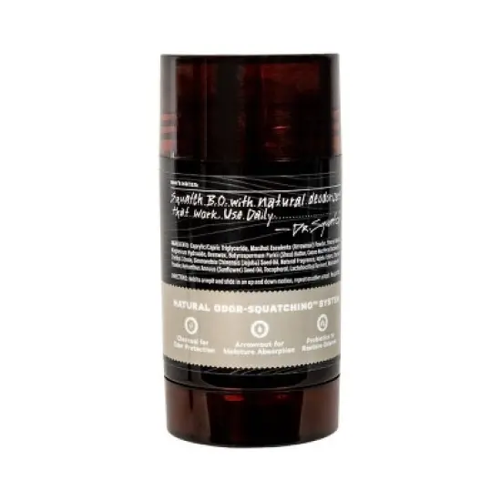 DR. SQUATCH Men's Natural Deodorant - Fresh/Woodsy Scent - 2.65oz image {1}