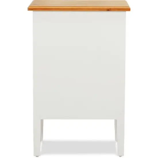Martin Nightstand Cabinet White - ClickDecor image {5}