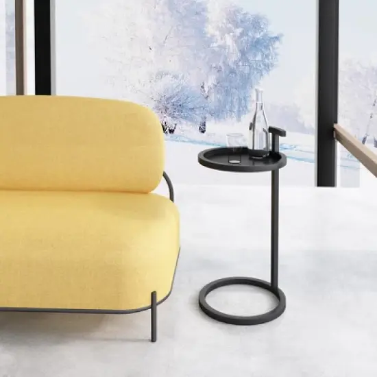 Katrine Camden Side Table Black Gold - Jamesdar image {2}