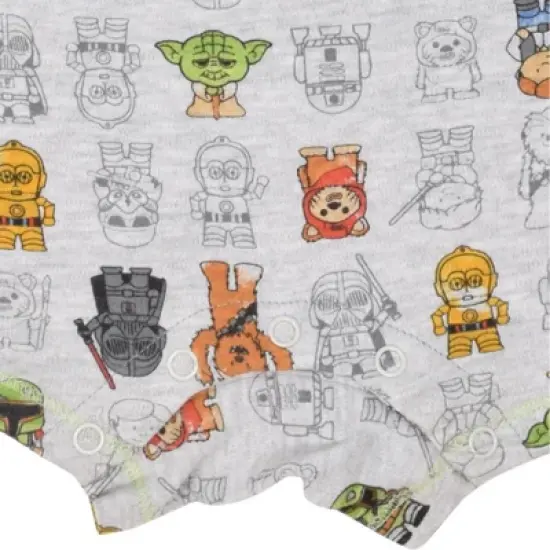 Star Wars Yoda Short Sleeve Bodysuit & Sleeveless Romper image {5}
