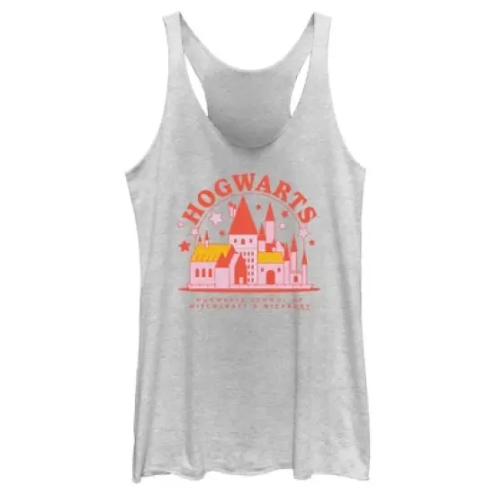 Women's Harry Potter Cute Starry Hogwarts Racerback Tank Top image {3}