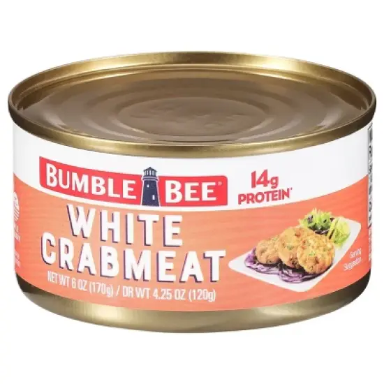 Bumble Bee White Crab Meat - 6oz image {4}