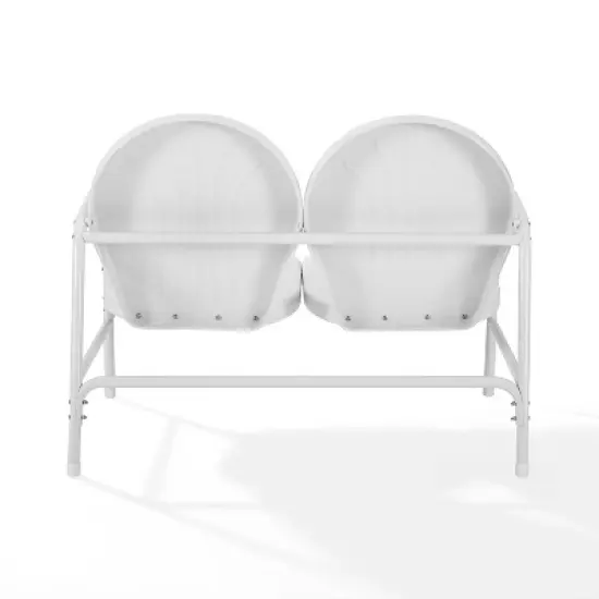 Griffith Outdoor Loveseat - White - Crosley image {7}