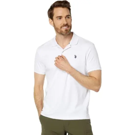 U.S. Polo Assn. Men's Slim Fit Interlock Polo Shirt image {6}