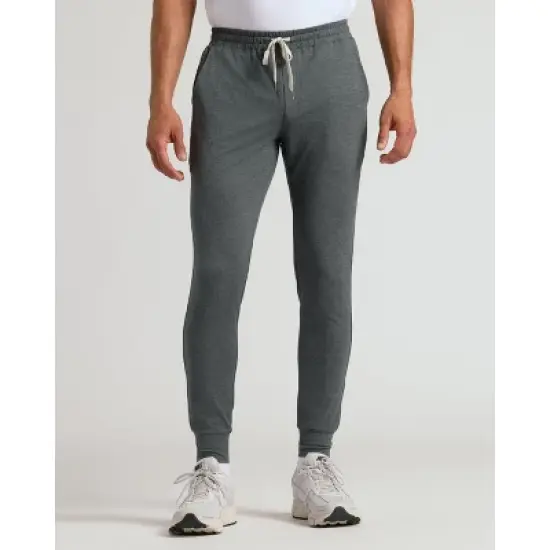Men's Charcoal Heather Gray Active Joggers - True Classic image {10}
