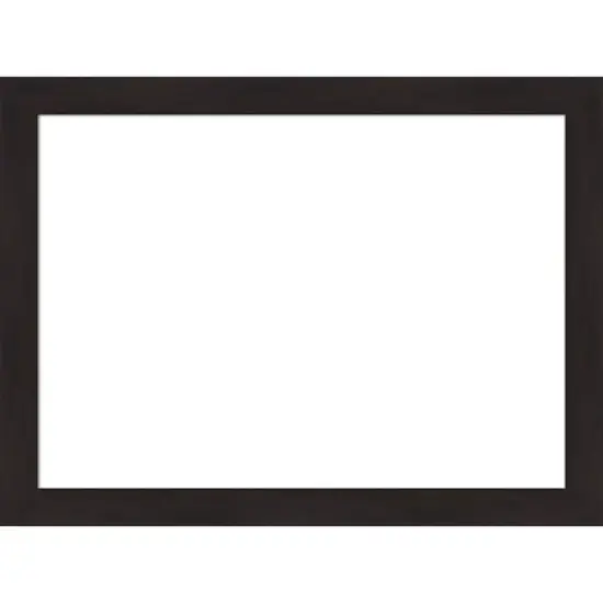 Amanti Art Furniture Espresso Narrow Framed Magnetic Dry Erase Board image {14}