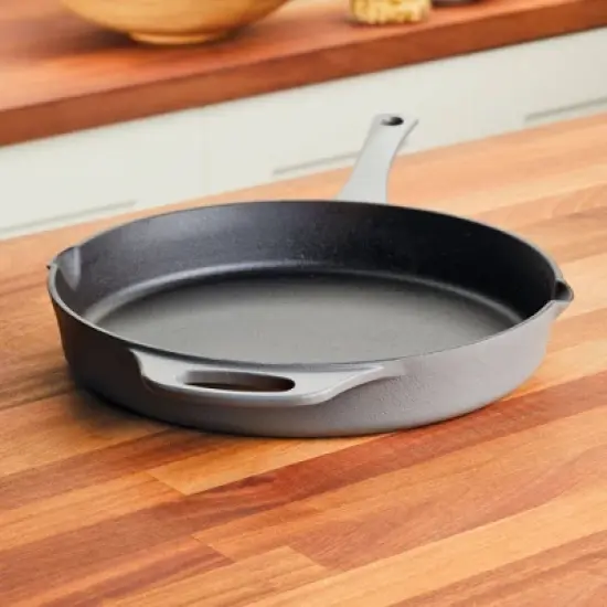 Rachael Ray Premium Rust-Resistant 12" Cast Iron Skillet image {12}