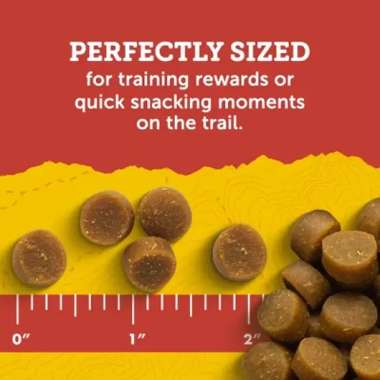 Zukes Mini Naturals Soft Chews with Vitamins & Minerals Peanut Butter & Oats Flavor Training Dog Treats - 16oz image {4}