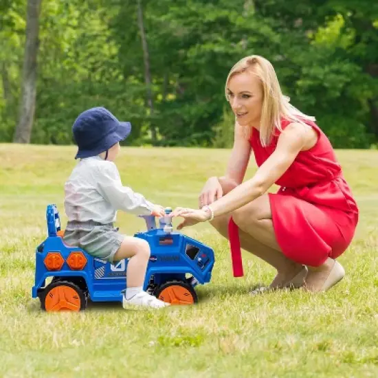 Ride On Car, Electric Car for Kids, LED Flash Lights, Radar Rocket Sound & Music Player with USB Port, for Boys and Girls image {5}