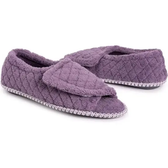 MUK LUKS Women's MaryLou Micro Chenille Slide Slipper image {6}