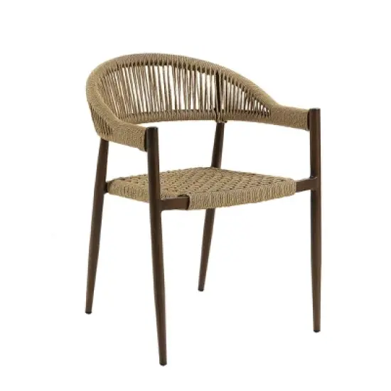 Gristine Metal Outdoor Arm Chair - miBasics
 image {7}