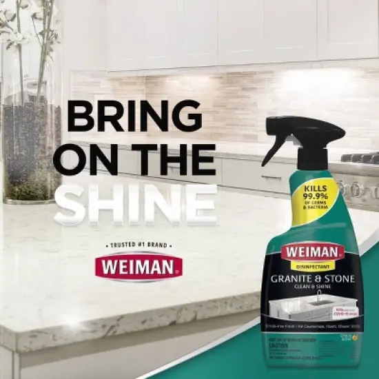 Weiman Granite & Stone Daily Clean & Shine with Disinfectant - 24oz image {6}