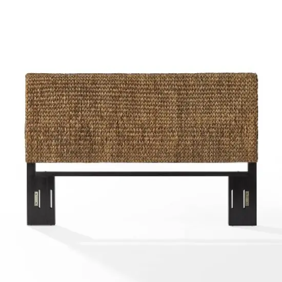 Crosley Edgewater Headboard Seagrass image {8}
