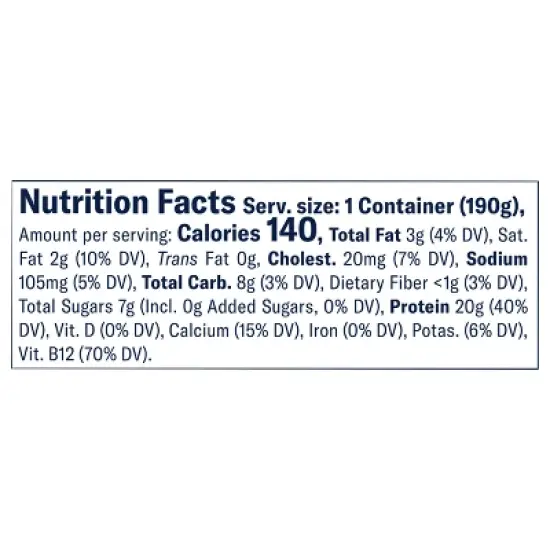 Chobani 20g Protein Greek Yogurt - 6.7oz image {2}