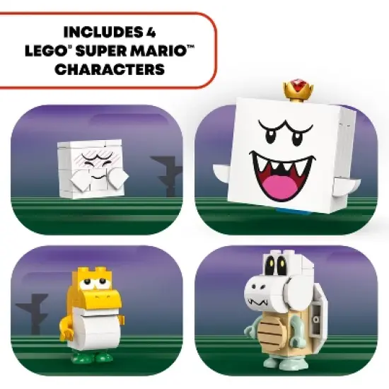 LEGO Super Mario King Boo's Haunted Mansion Set and Ghost Toy 71436 image {8}