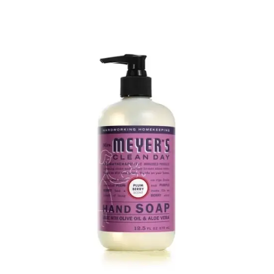 Mrs. Meyer's Clean Day Liquid Hand Soap - Berry Plum - 12.5 fl oz image {5}