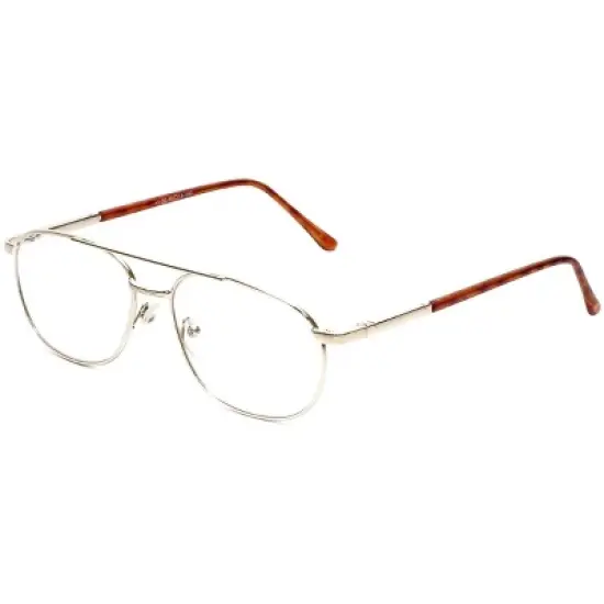 Calabria 1110C Designer Stainless Steel Reading Glasses image {6}