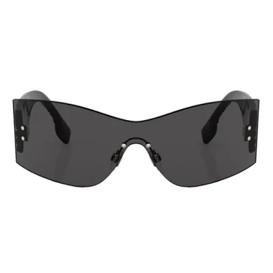 Burberry BELLA BE 3137 110987 Womens Rimless Sunglasses Dark Grey 45mm image {1}