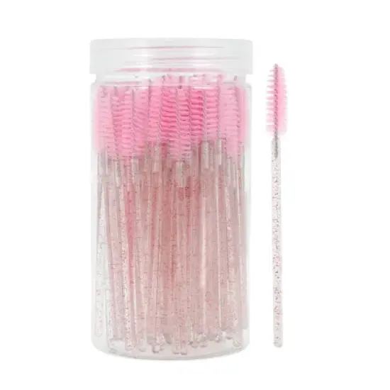 Unique Bargains Portable Eyelash Brush 100 Pcs image {13}