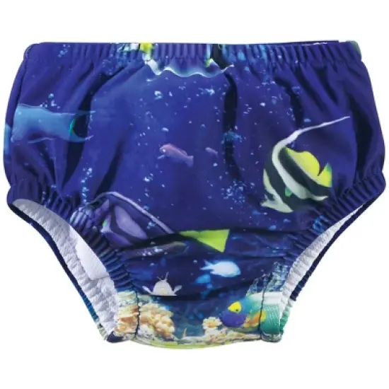 Hudson Baby Infant and Toddler Unisex Swim Diapers, Coral Reef Dolphin image {3}