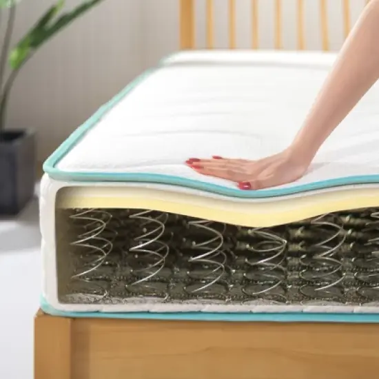 Zinus Tight Top Bonnell 6" Hybrid Mattress image {1}