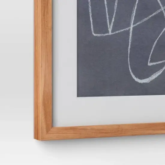 2pk 16" x 20" Modern Scribble Framed Under Glass Wall Poster Print Blue - Threshold&trade; image {4}